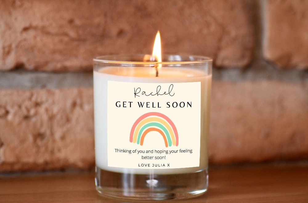 2. Get Well Soon Candle