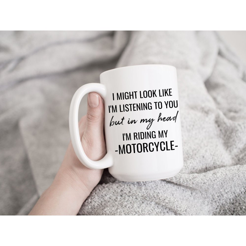 5. Mug for Diehard Motorcycling Fans