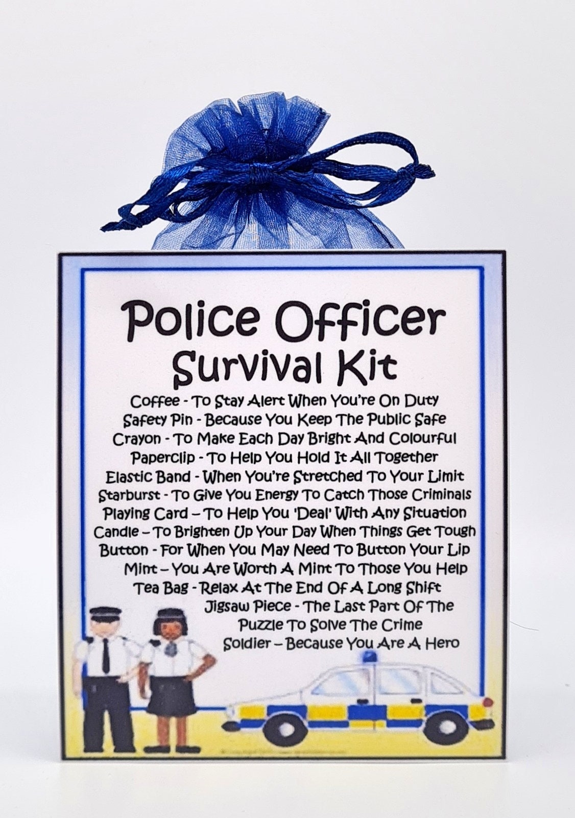 5. Policer Officer Survival Kit Card