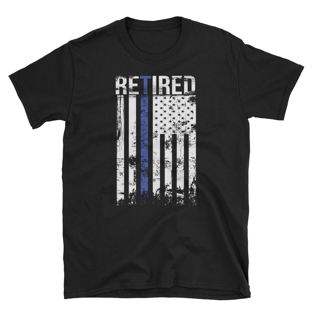 8. Retired Police Officer Shirt