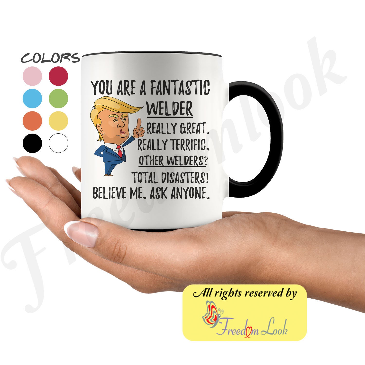 9. Hilarious Welder Cofee Mug