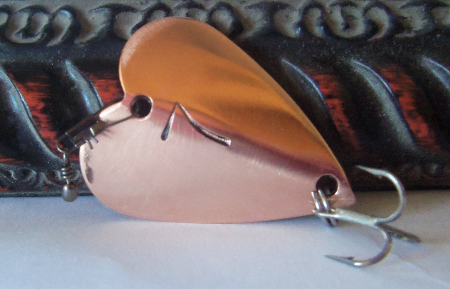 11. Custom Copper Fishing Lure