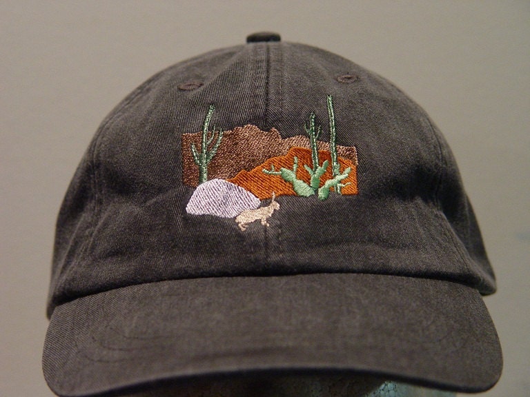 11. Embroidered Wildlife Cap