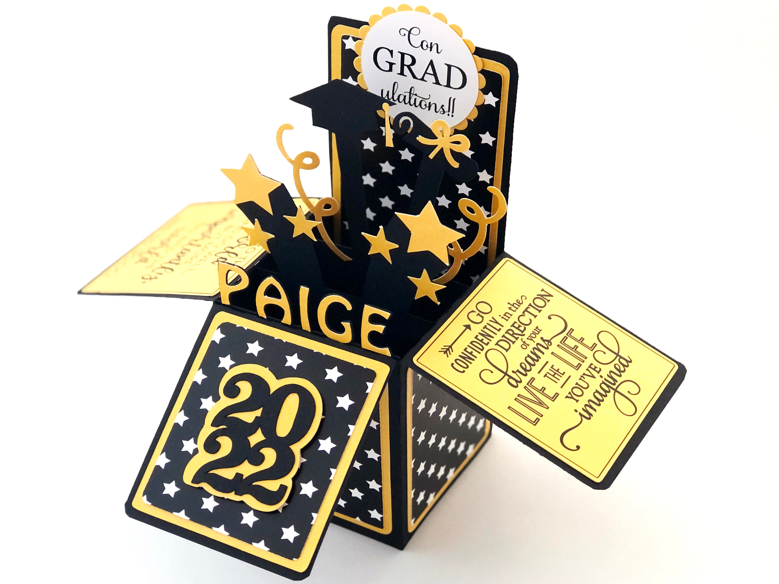 14. Graduation Pop Up Box Card