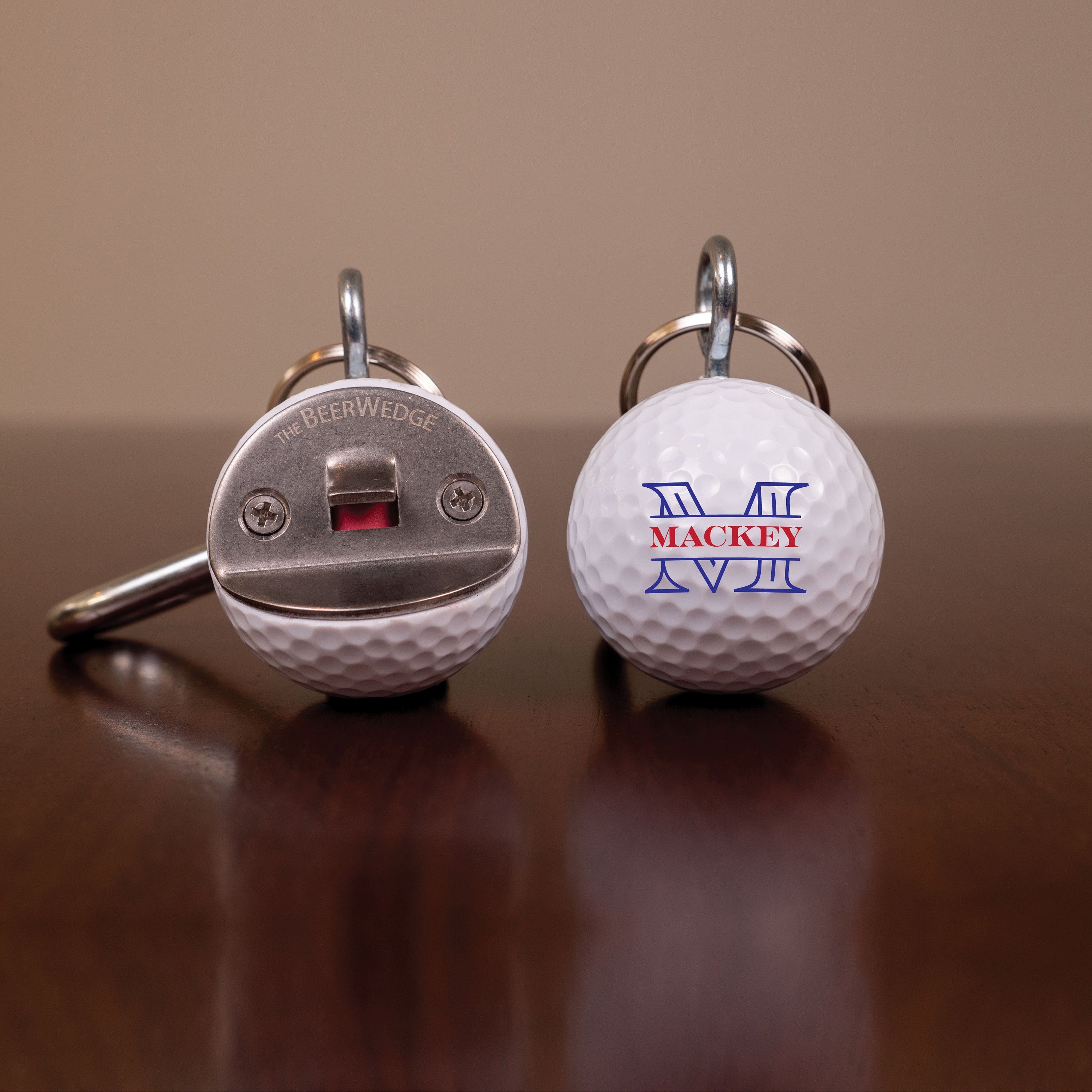 15. Personalized Golf Ball Bottle Opener