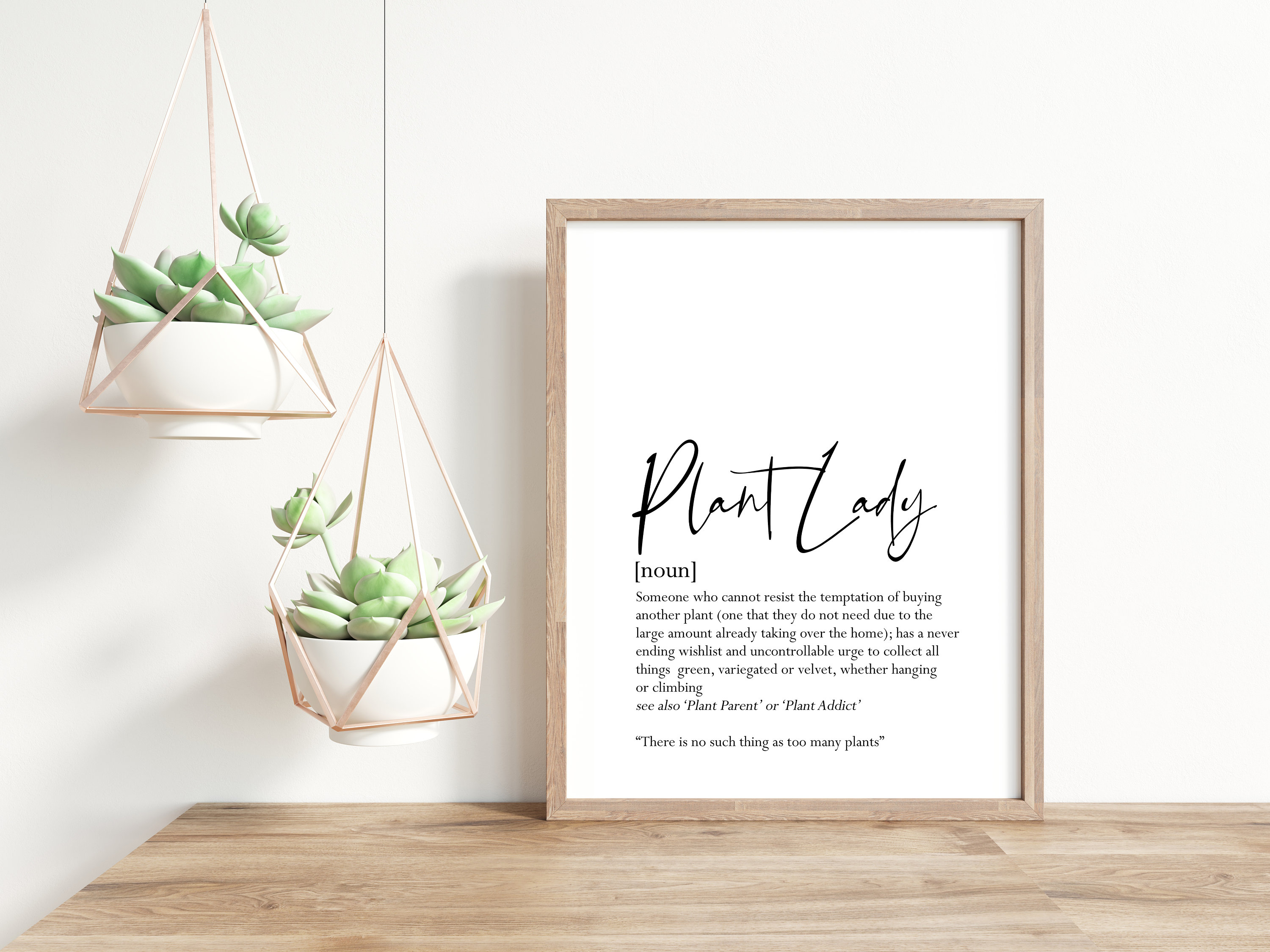 18. "Plant Lady" Poster