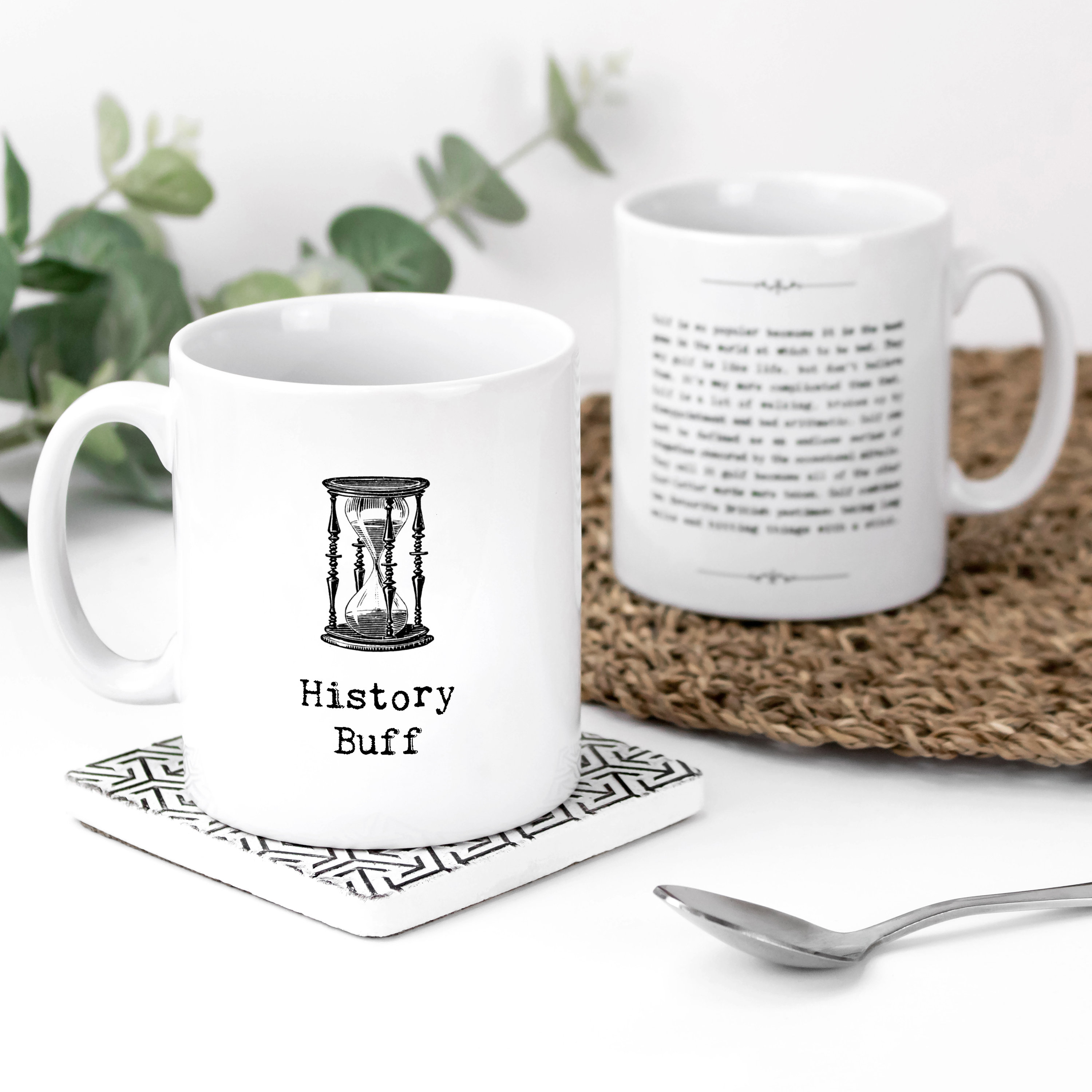 22. History Gift 'History Buff' Mug
