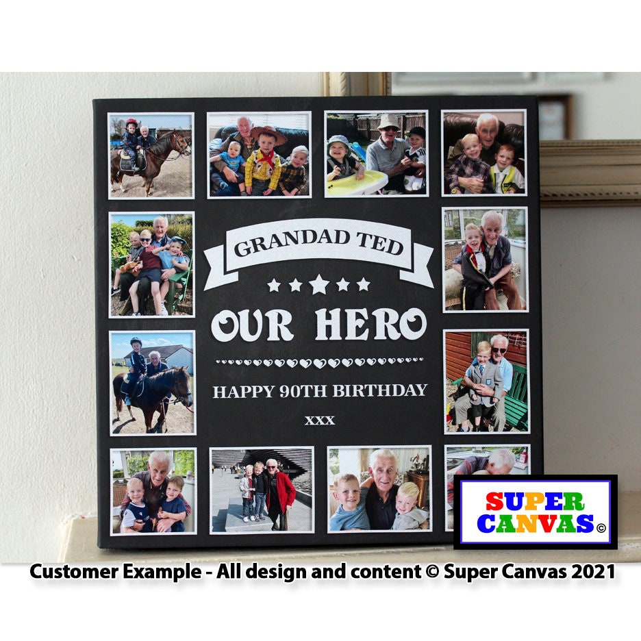 22. Special Great Grandad Our Hero Print