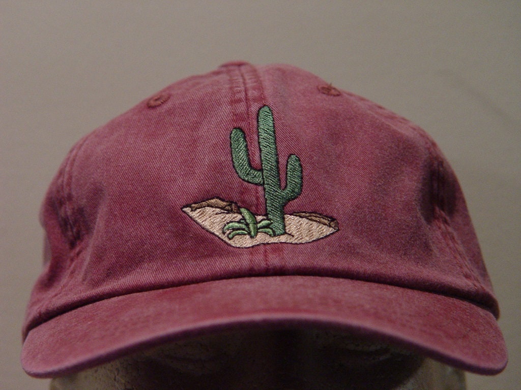 24. Embroidered Desert Cap