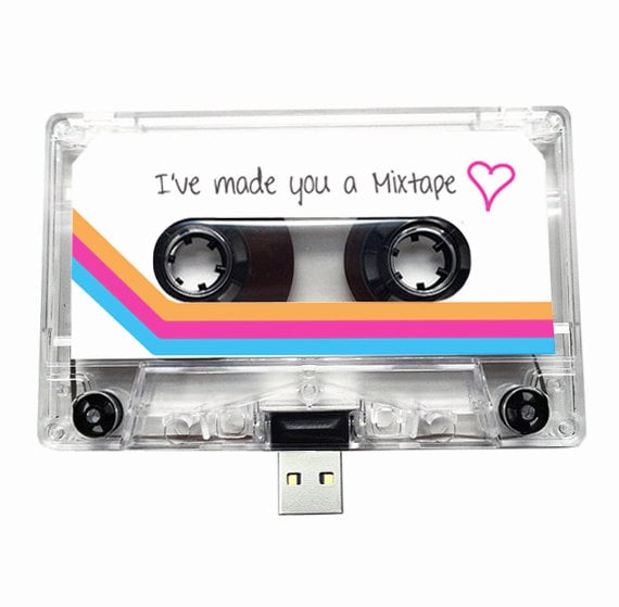 25. USB Mixed Tape Gift