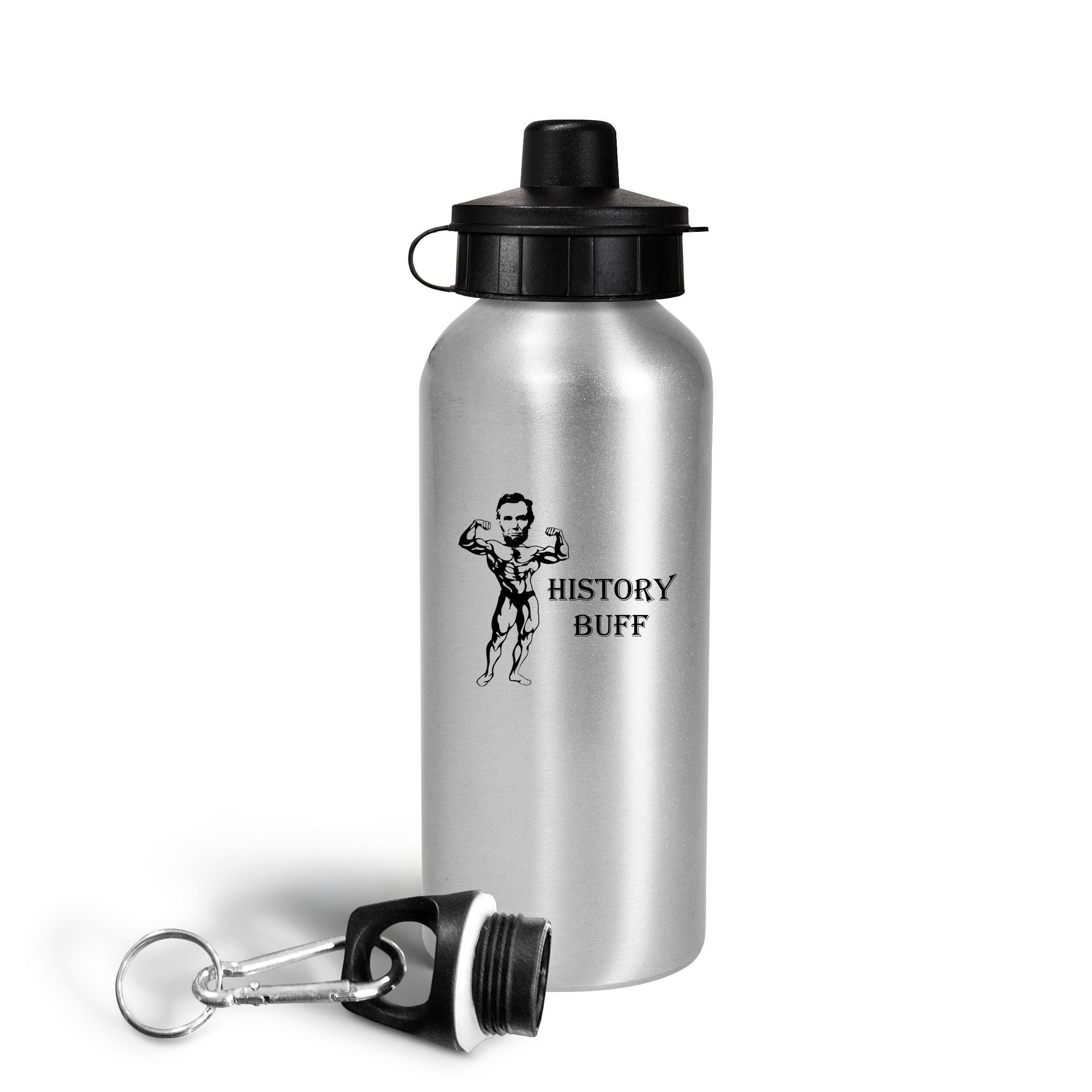 28. Funny History Water Bottle
