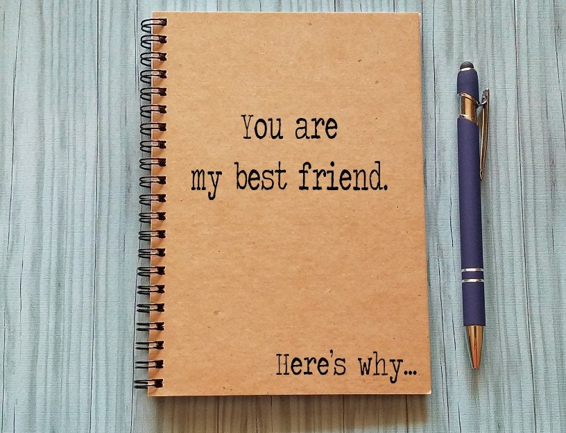 29. Best Friend Notebook