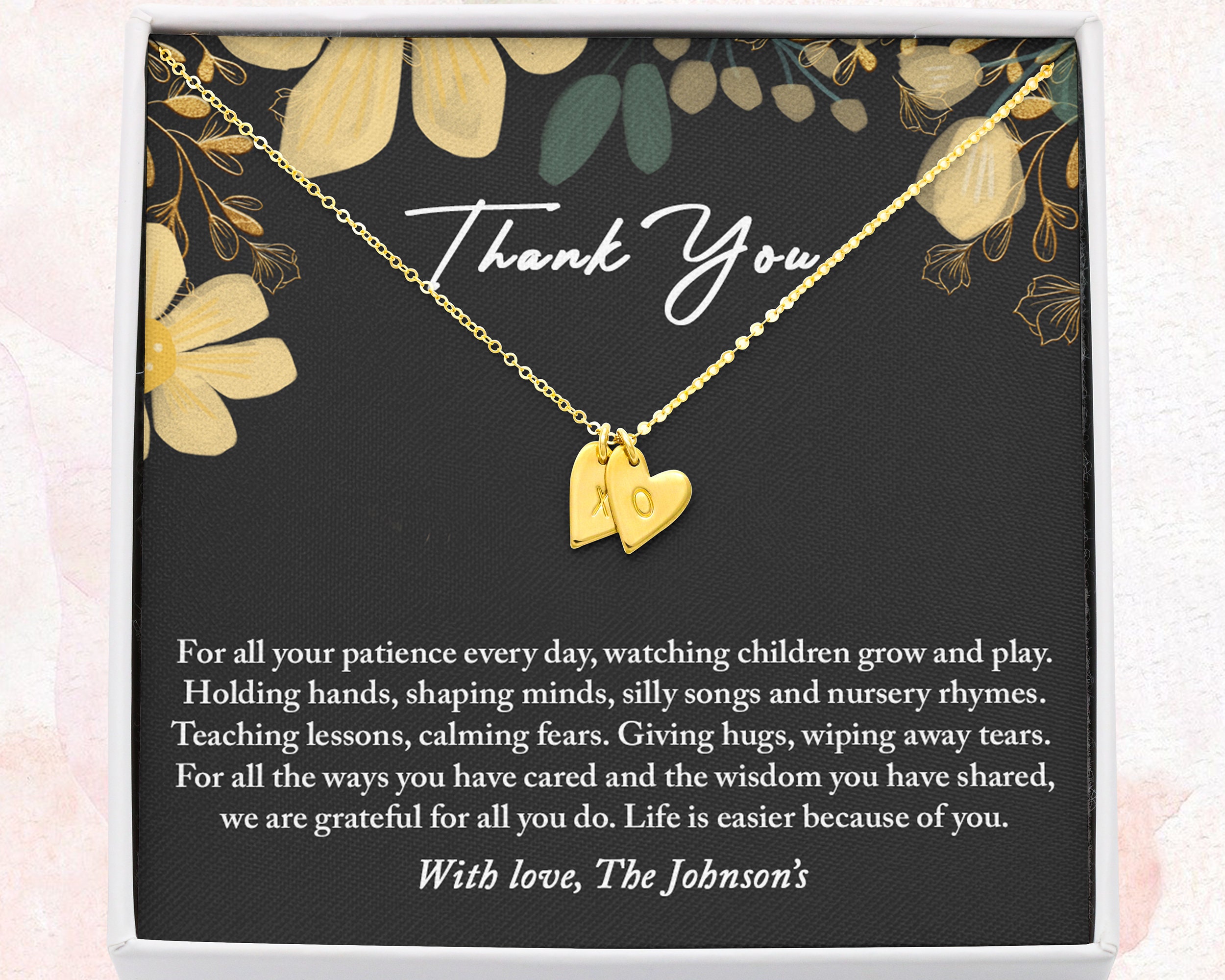 7. Thank You Necklace