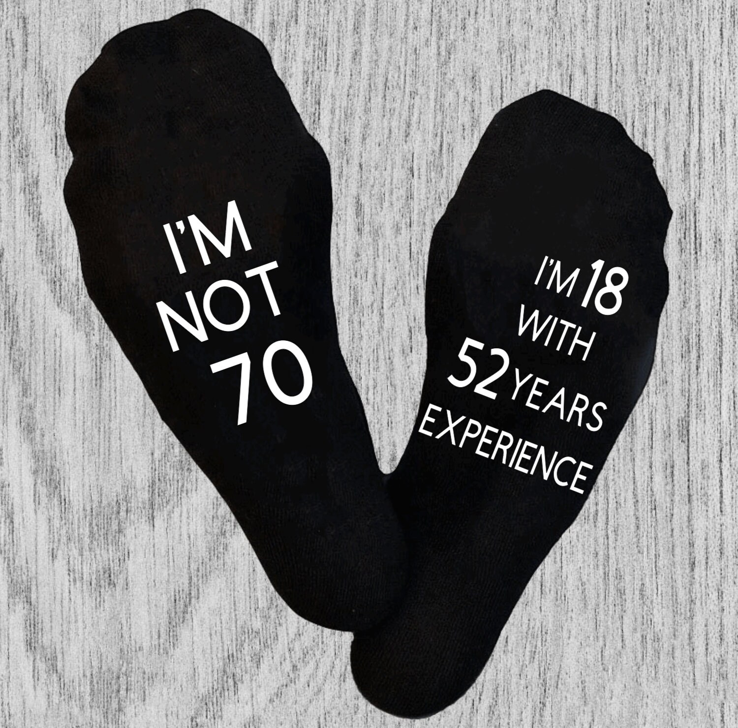 9. 70th Birthday Socks