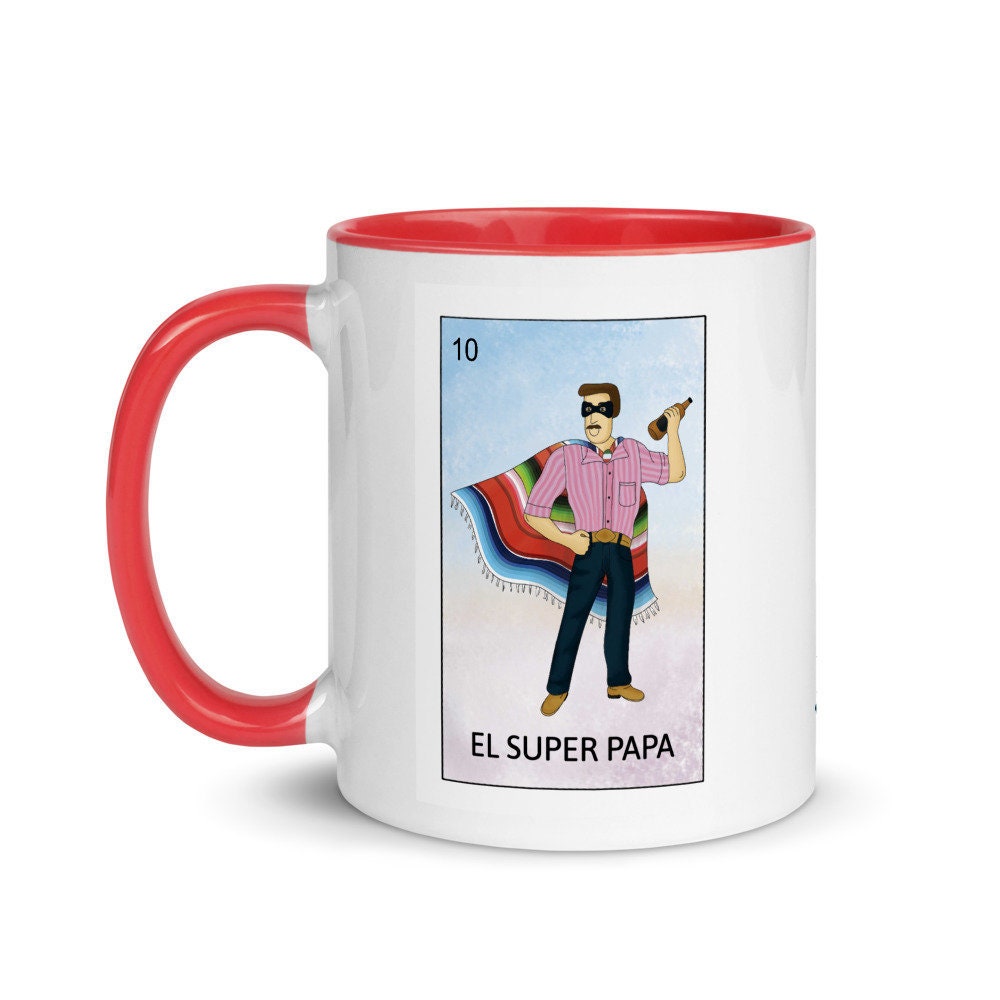 9. "El Super Papa" Mug