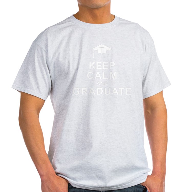 5. "Keep Calm And Graduate" Printed Shirt